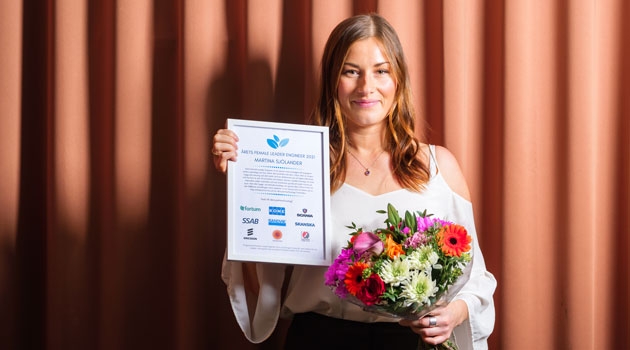 Martina Sjölander namned Female Leader Engineer 2021