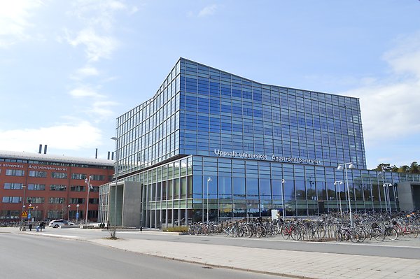 The Ångströms Laboratory entrance.